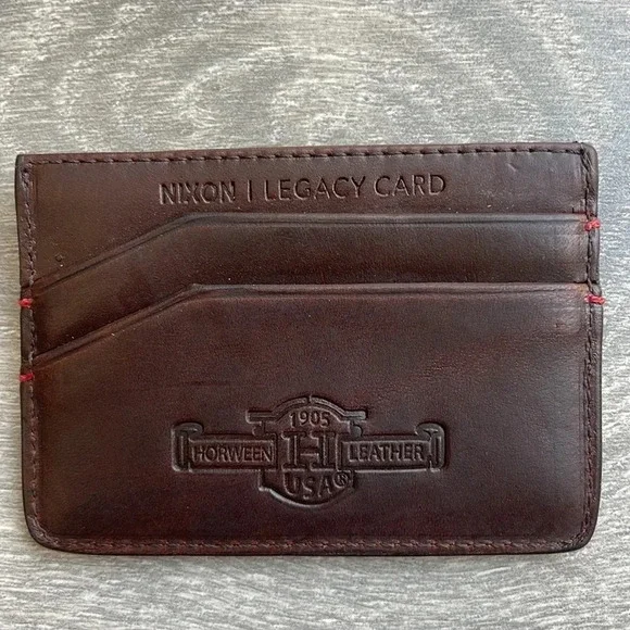 Nixon Legacy Card Wallet, dark brown - Picture 5 of 5